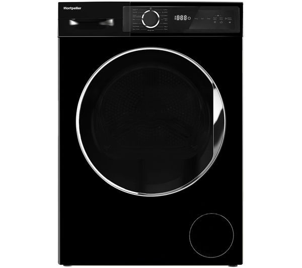 Image of MONTPELLIER MWM814BLK 8 kg 1400 Spin Washing Machine - Black