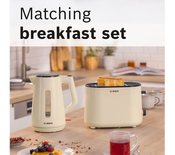 TWK1M127GB BOSCH MyMoments TWK1M127GB Jug Kettle Cream Currys