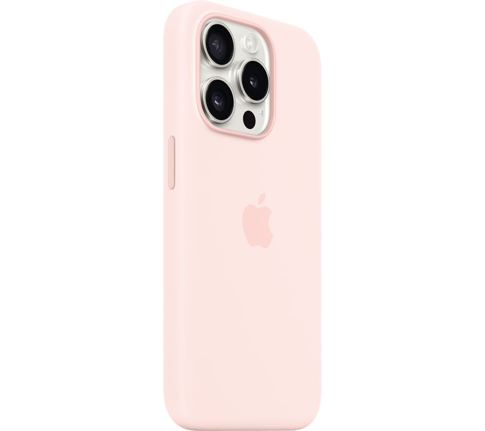 iPhone 15 Pro Silicone Case with MagSafe - Light Pink