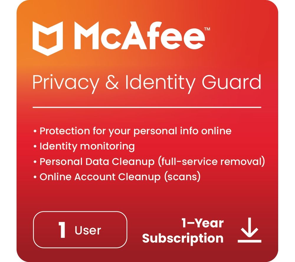 Privacy & Identity Guard - 1 year (auto-renewal) for 1 user (download)