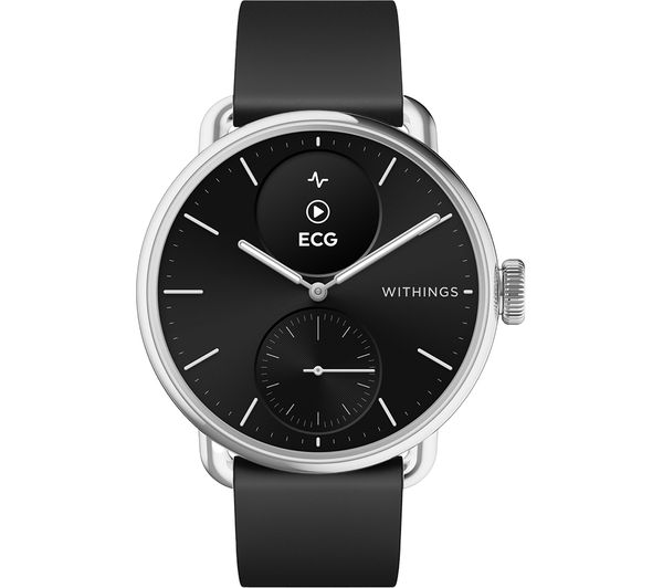 Image of WITHINGS ScanWatch 2 Hybrid Smart Watch - Black, 38 mm