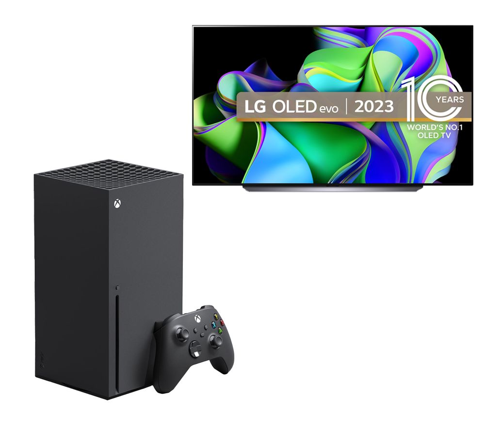 OLED83C34LA 83" Smart 4K Ultra HD HDR OLED TV & Xbox Series X Bundle