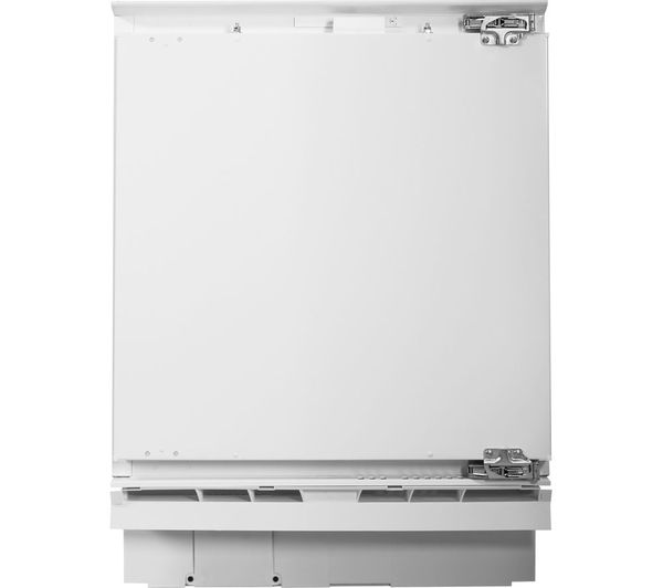 Hotpoint Low Frost Hbufz011uk Integrated Undercounter Freezer Fixed Hinge