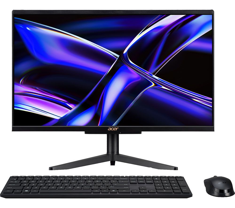Aspire C22-1610 21.5” All-in-One PC – Intel N100, 256 GB SSD, Black