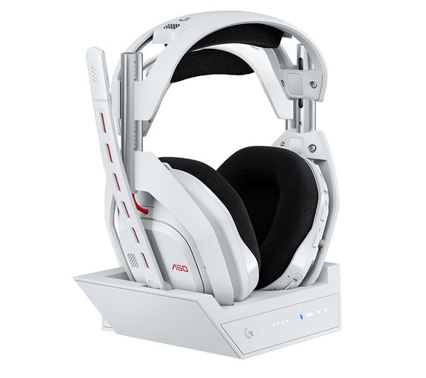 Photos - Headphones Logitech Astro A50 Lite Wireless Gaming Headset - White 939-002230 