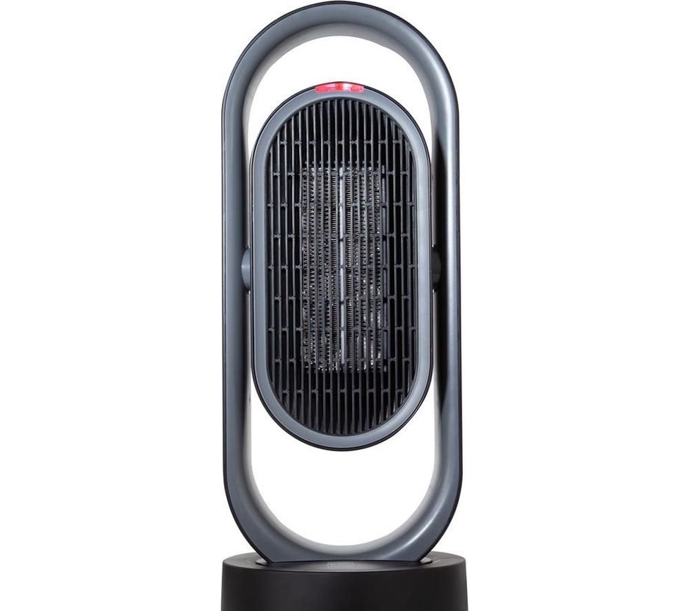 BXSH37010GB Portable Ceramic Fan Heater - Black