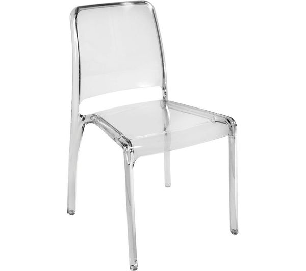 Teknik Clarity Polycarbonate Chair Clear Set Of 4