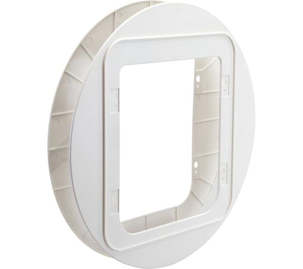 Image of SUREFLAP Pet Door Mounting Adaptor - White