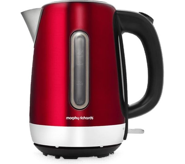 Morphy Richards Equip 102785 Jug Kettle Metallic Red