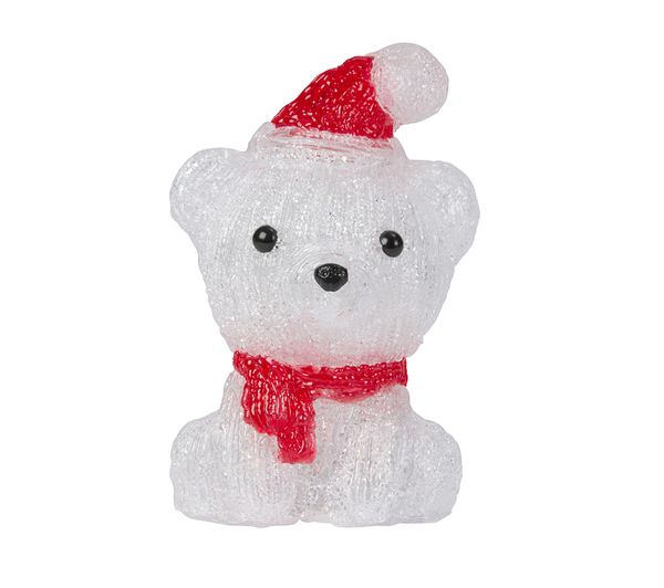 Smart Garden Inlit Ice Polar Bear Cub Light 20 Cm