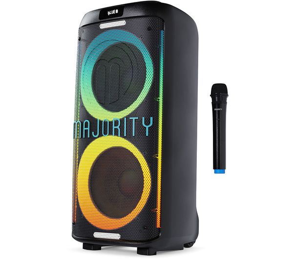 Majority Pulse 4 Portable Bluetooth Megasound Party Speaker Black