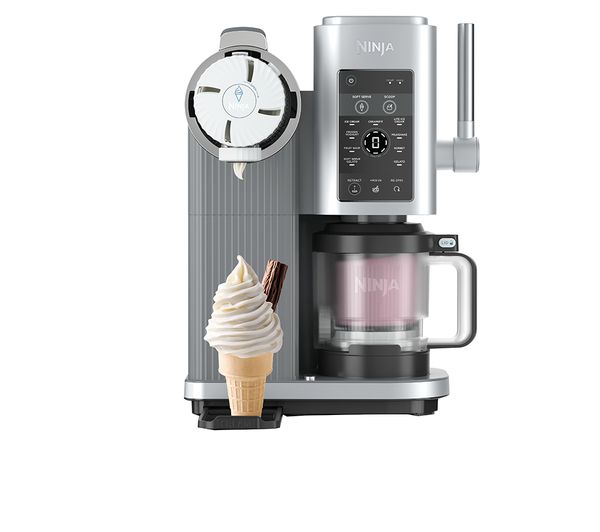 Ninja Swirl By Creami Nc701uk 13 In 1 Ice Cream Frozen Dessert Maker Silver
