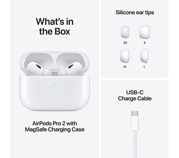 APPLE Refurbished AirPods Pro (2nd generation) with MagSafe