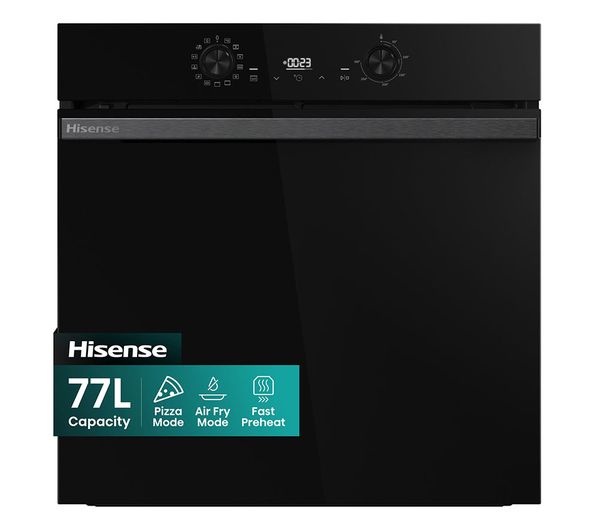 HISENSE Hi2 BI626PBUPUK Electric Pyrolytic Oven - Jet Black