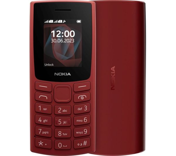 NOKIA 105 (2023) - 4 MB, Red