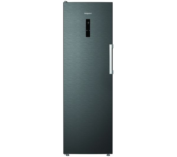 An image of HOTPOINT Frost Free HPMFF 6312 XBR4UK Tall Freezer - Dark Inox