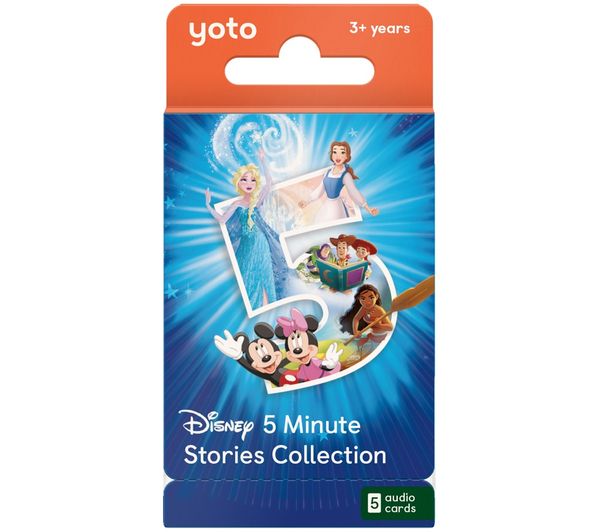 An image of YOTO Disney 5 Minute Stories Collection Audio Player Card