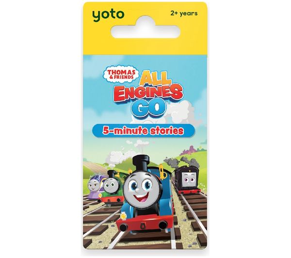 An image of YOTO Thomas & Friends: All Engines Go 5-Minute Stories Audio Player Card