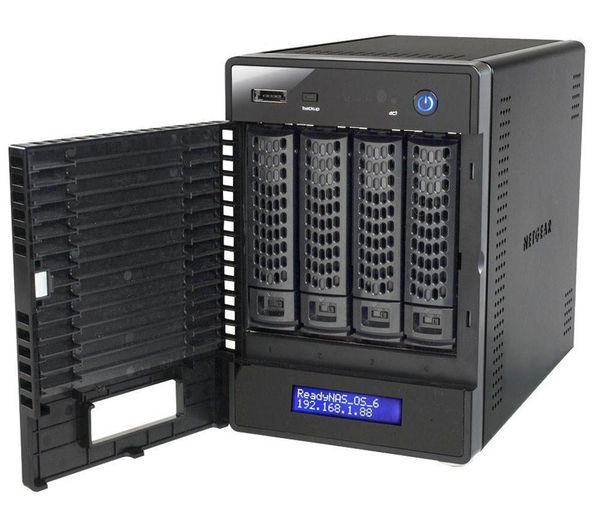 NETGEAR ReadyNAS 104 4ベイ ディスクレス ReadyNAS 104 4ベイ デスクトップ型ネットワークストレージ