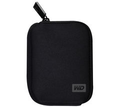 WD My Passport Portable Hard Drive Carry Case - Black