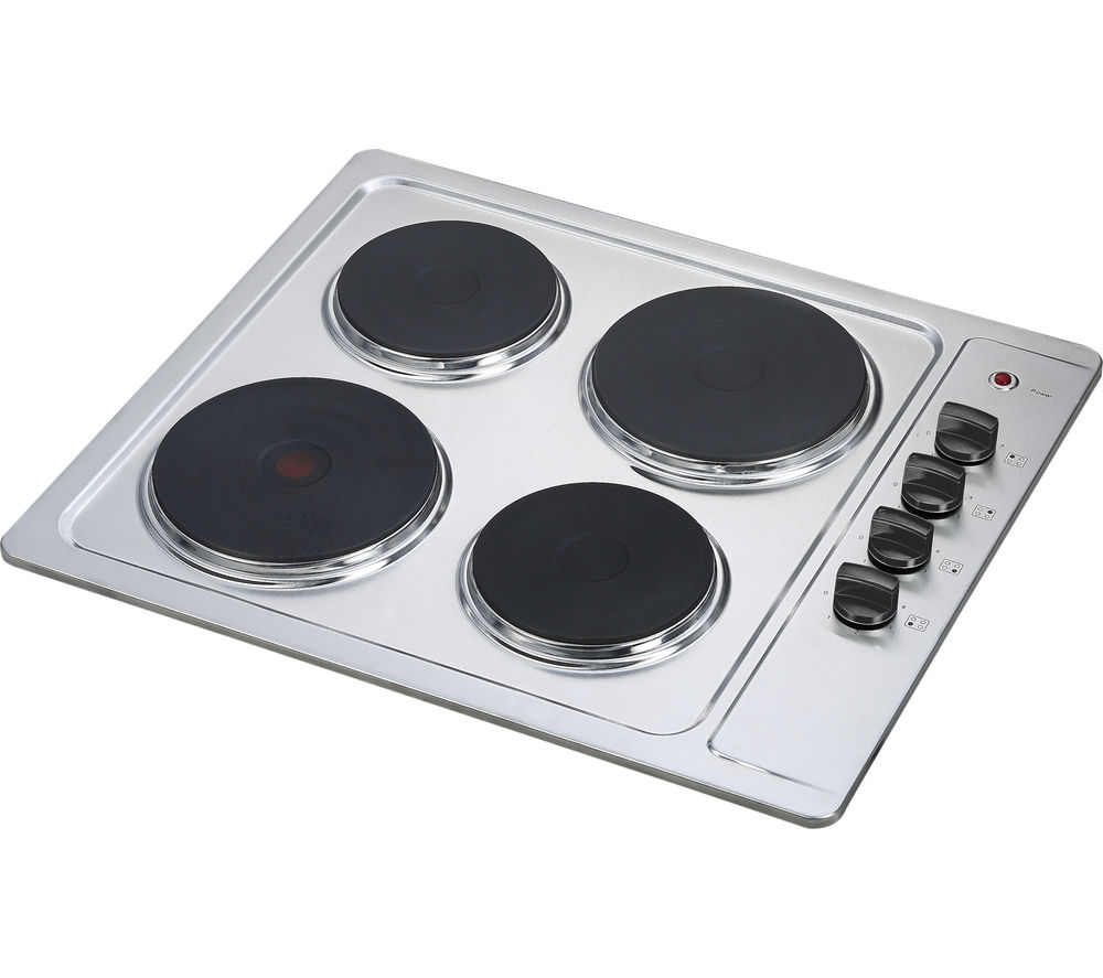 ESSENTIALS CSPHOBX15 Electric Solid Plate Hob - Stainless 