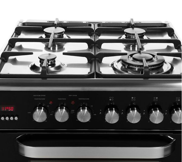 Buy KENWOOD CK232DFA Dual Fuel Cooker Black Free Delivery Currys