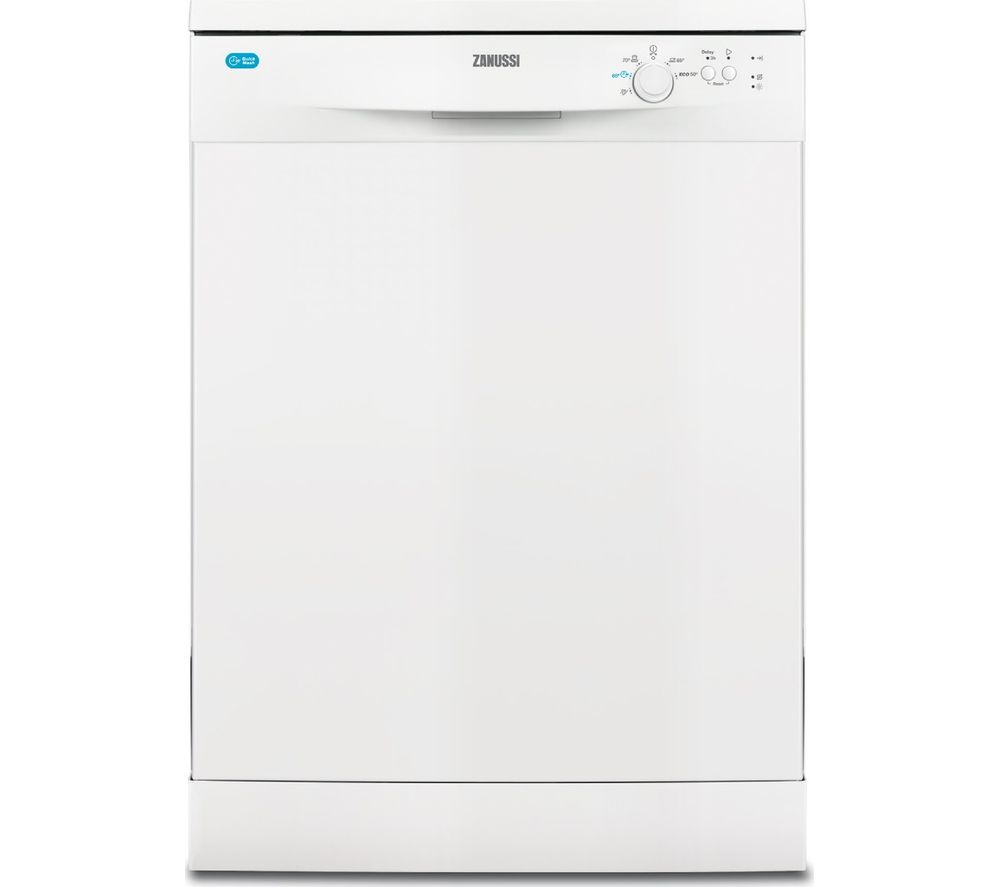 ZANUSSI ZDF22002WA Full-size Dishwasher - White, White