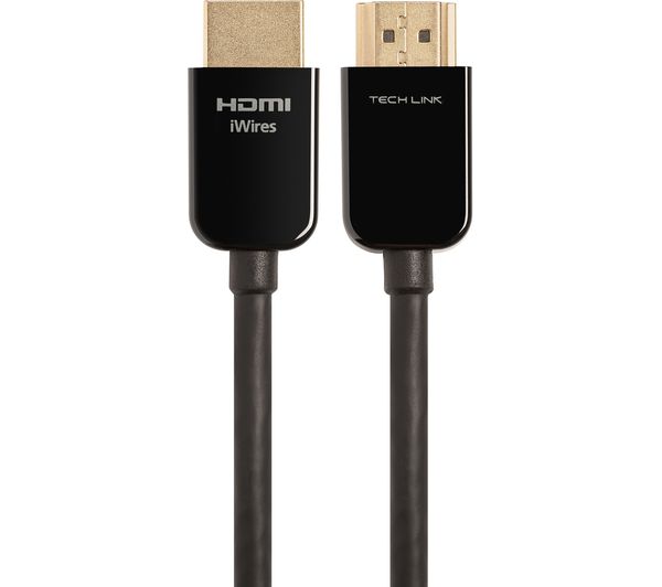 TECHLINK 710201 High Speed HDMI Cable with Ethernet - 1 m