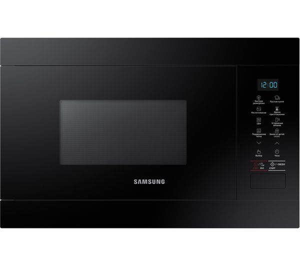 SAMSUNG MS22M8054AK/EU Built-in Solo Microwave - Black, Black