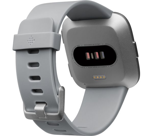 Buy FITBIT Versa - Silver Aluminium | Free Delivery | Currys