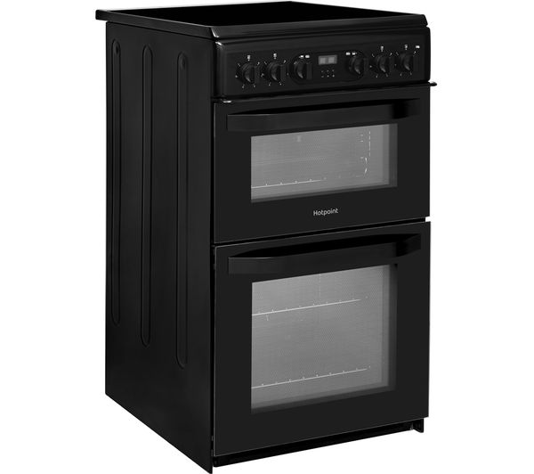Buy HOTPOINT HD5V93CCB 50 cm Electric Ceramic Cooker Black Free
