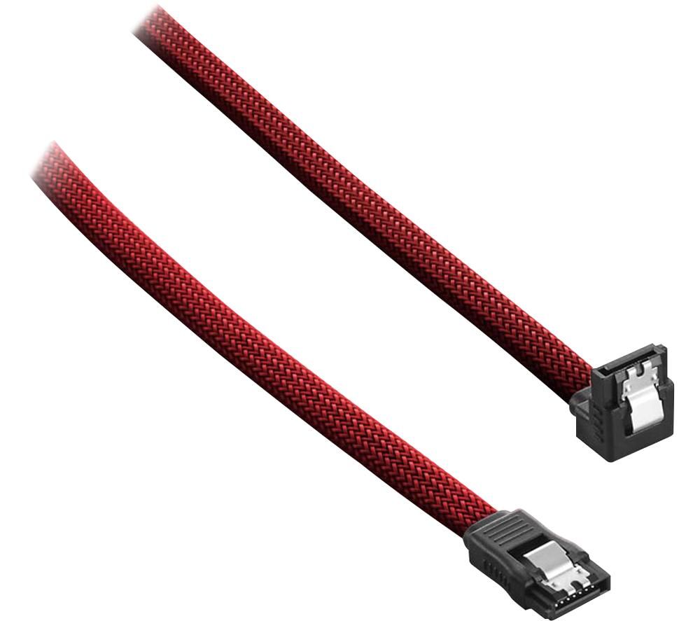 ModMesh 60 cm Right Angle SATA 3 Cable - Blood Red