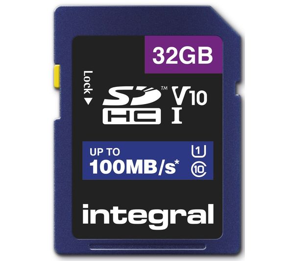 Image of INTEGRAL V10 Class 10 SD Memory Card - 32 GB