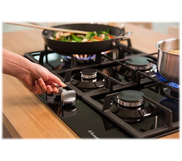 Buy RUSSELL HOBBS RH86GH701B Gas Hob Black Free Delivery Currys