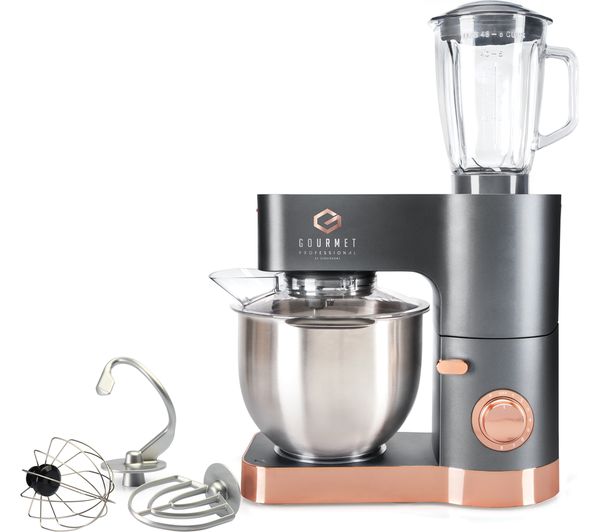 Buy GOURMET GPKM01 Pro Kitchen Machine - Graphite Grey & Copper | Free