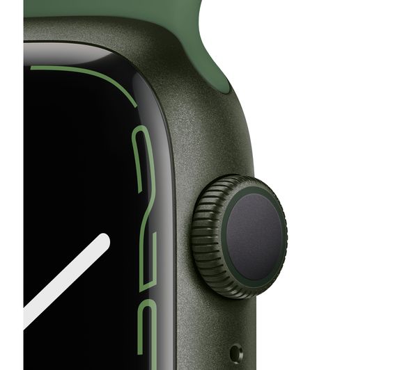 MKN73B/A - APPLE Watch Series 7 - Green Aluminium with Clover