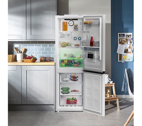 7282946303 - BEKO HarvestFresh AeroFlow Pro CNB3G4686DVW 60/40 Fridge  Freezer - White - Currys Business