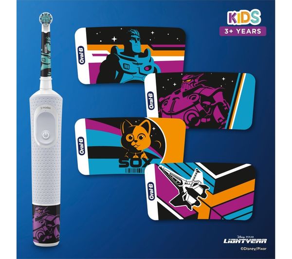 ORAD12KIDSBL - ORAL B Kids Electric Toothbrush - Disney Lightyear ...