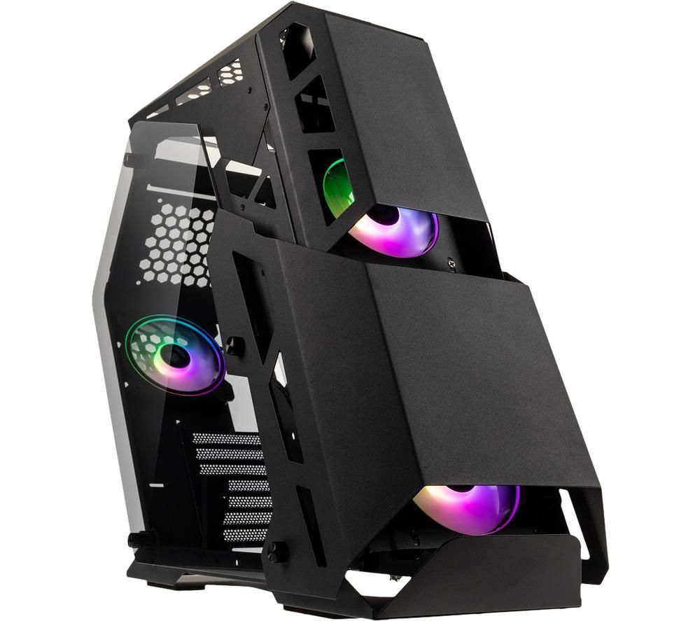 Big Chungus Shredded ATX Mid-Tower PC Case - Black