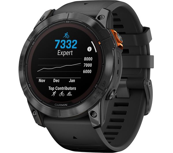 Image of GARMIN Fenix 7X Pro Solar Smart Watch - Black