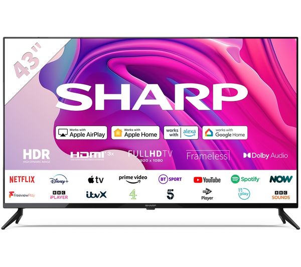 Sharp 2t C43fd7kf1fb 43 Smart Full Hd Hdr Led Tv