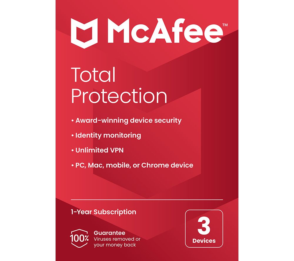 Total Protection - 1 year for 3 devices