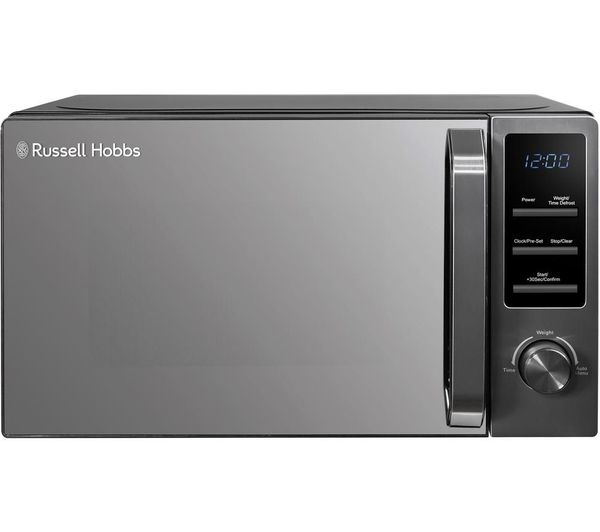 Russell Hobbs Midnight Collection Rhm2028ds Solo Microwave Dark Steel