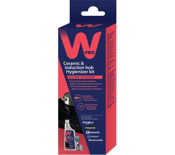 Wpro Ceramic Induction Hob Cleaning Kit