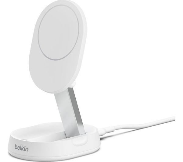 Belkin Boostcharge Pro Qi2 Convertible Wireless Charging Stand White