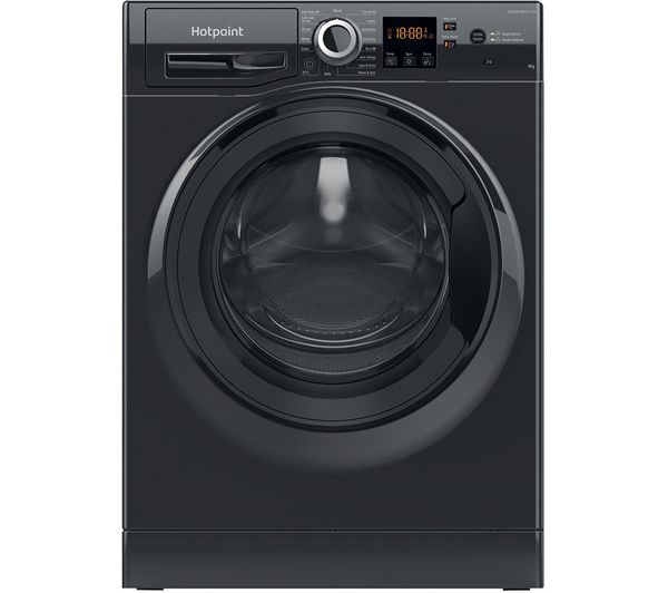 Hotpoint Anti Stain Nswr 946 Bs Uk 9 Kg 1400 Spin Washing Machine Black