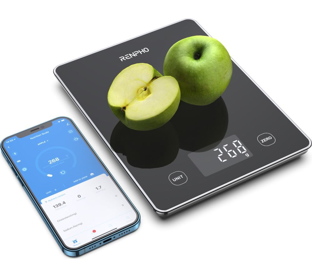 Calibra 1 Smart Nutrition Scales - Black