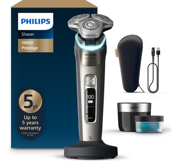 Philips I9000 Xp9208 30 Wet Dry Rotary Shaver Dark Slate