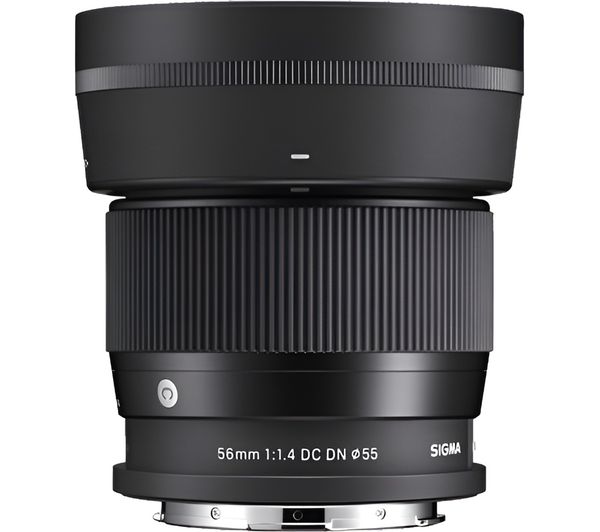 SIGMA Contemporary 56 mm f/1.4 DC DN Telephoto Prime Lens - for Fujifilm