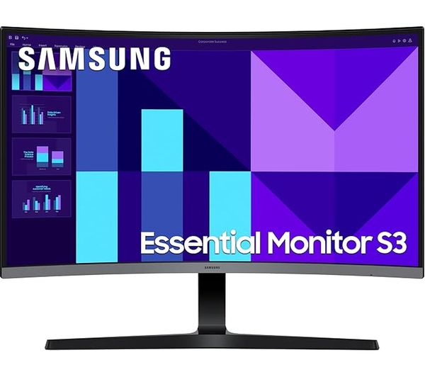 Samsung Ls32d396gauxxu Full Hd 32 Curved Va Lcd Monitor Black